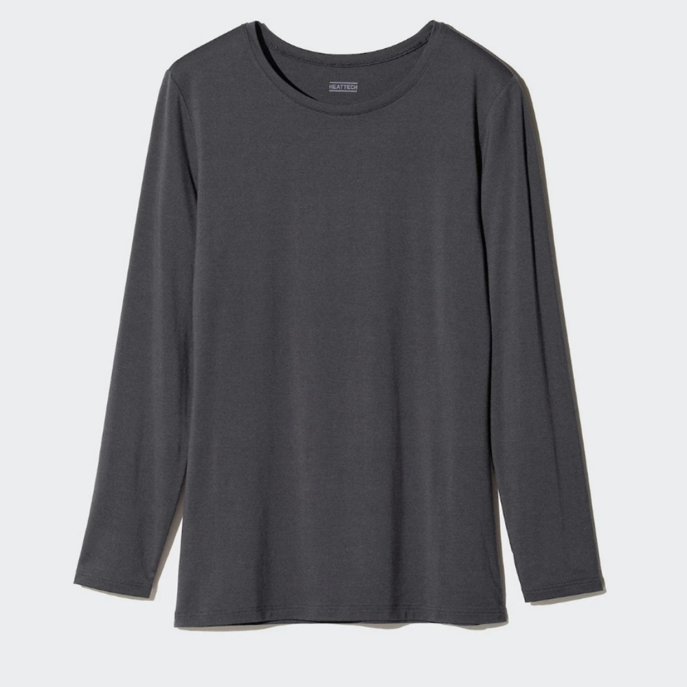 UniQlo- HEATTECH Womens Long Sleeve Shirt - Picture 2 of 5